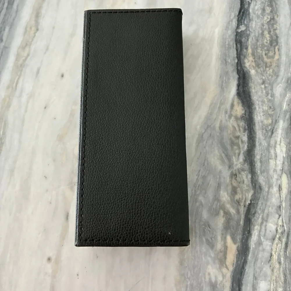 Wordsworth & Black Faux Leather Single Fountain Pen Presentation Case Box Black